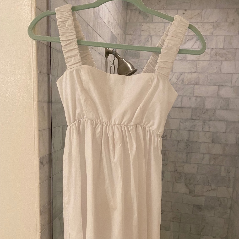 Show Me Your MuMu White Summer Dress